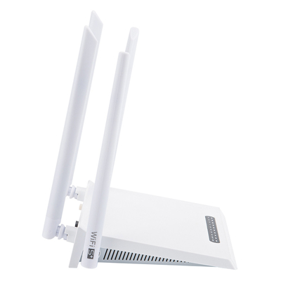 FTTH FTTO সমাধানের জন্য HiOSO ডুয়াল ব্যান্ড ONU 4GE WIFI প্লাস্টিক কেসিং XPON ONU